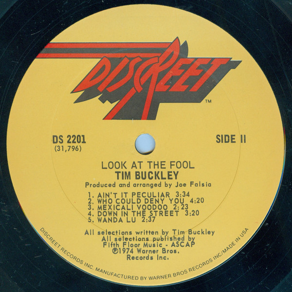 Tim Buckley - Look At The Fool