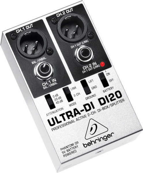 Behringer ULTRA-DI DI20 по цене 2&nbsp;490 ₽