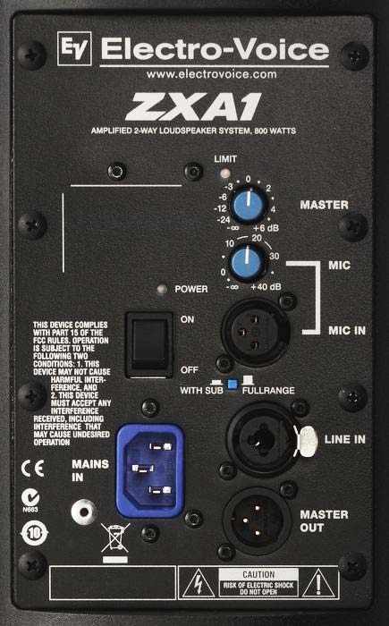 Electro-Voice ZxA1-90B по цене 110&nbsp;000 ₽