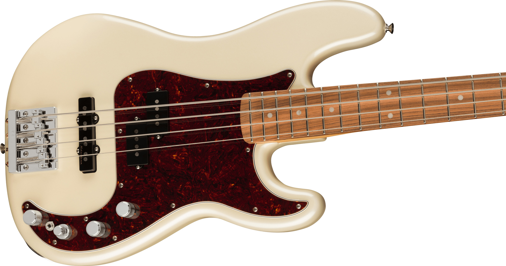 Fender Player Plus Active P Bass PF Olympic Pearl по цене 154&nbsp;000 ₽