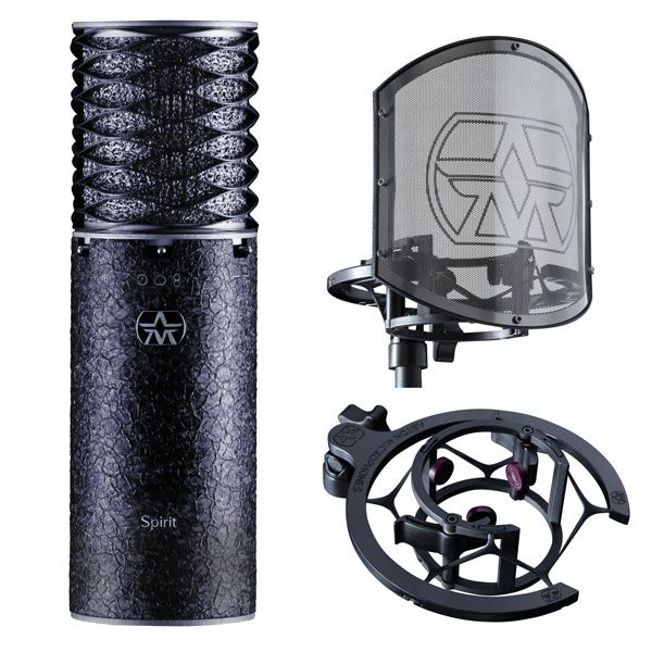 Aston Microphones Spirit Black Bundle по цене 56&nbsp;240 ₽