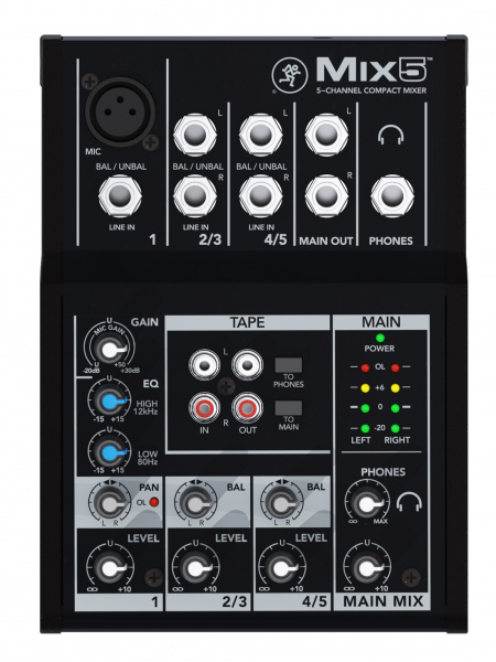Mackie Mix5 по цене 9&nbsp;090 ₽