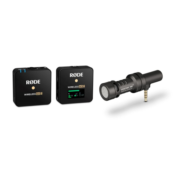 RODE Wireless GO II Single + VideoMic ME по цене 11&nbsp;900 ₽