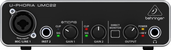 Behringer U-PHORIA UMC22 по цене 4&nbsp;980 ₽
