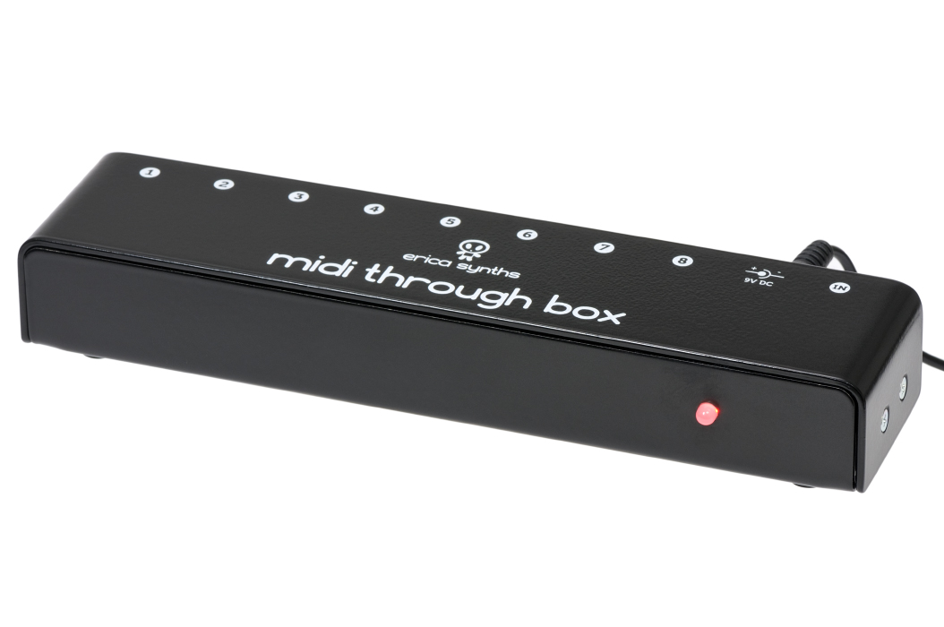 Erica Synths Midi Thru Box по цене 14&nbsp;020 ₽