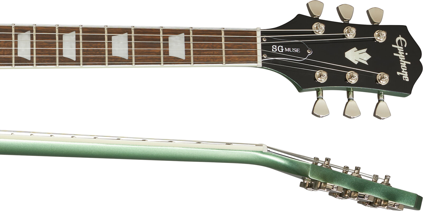 Epiphone SG Muse Wanderlust Green Metallic по цене 116&nbsp;000 ₽