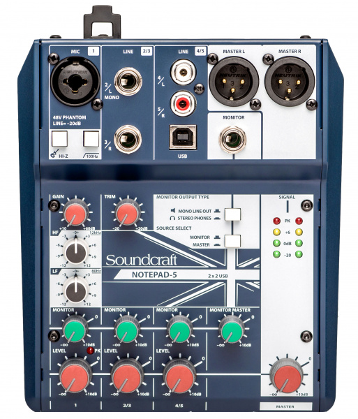 Soundcraft Notepad-5 по цене 17&nbsp;690 ₽