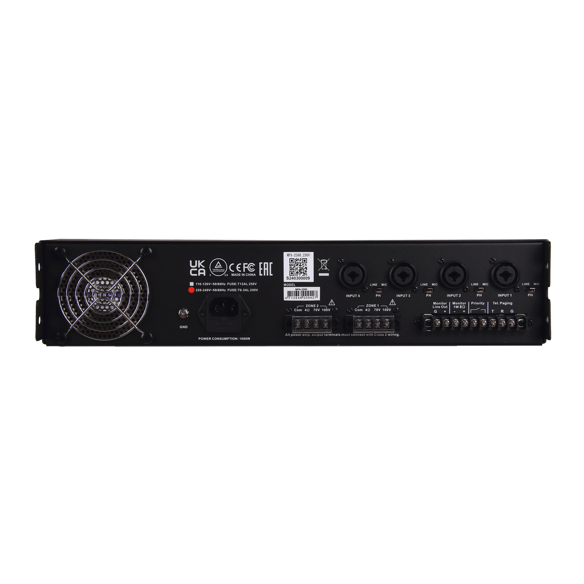 Show MPA-2500 по цене 40&nbsp;790 ₽
