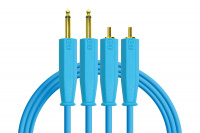 DJTT Chroma Cables Audio 1/4 - RCA Blue по цене 2&nbsp;750 ₽