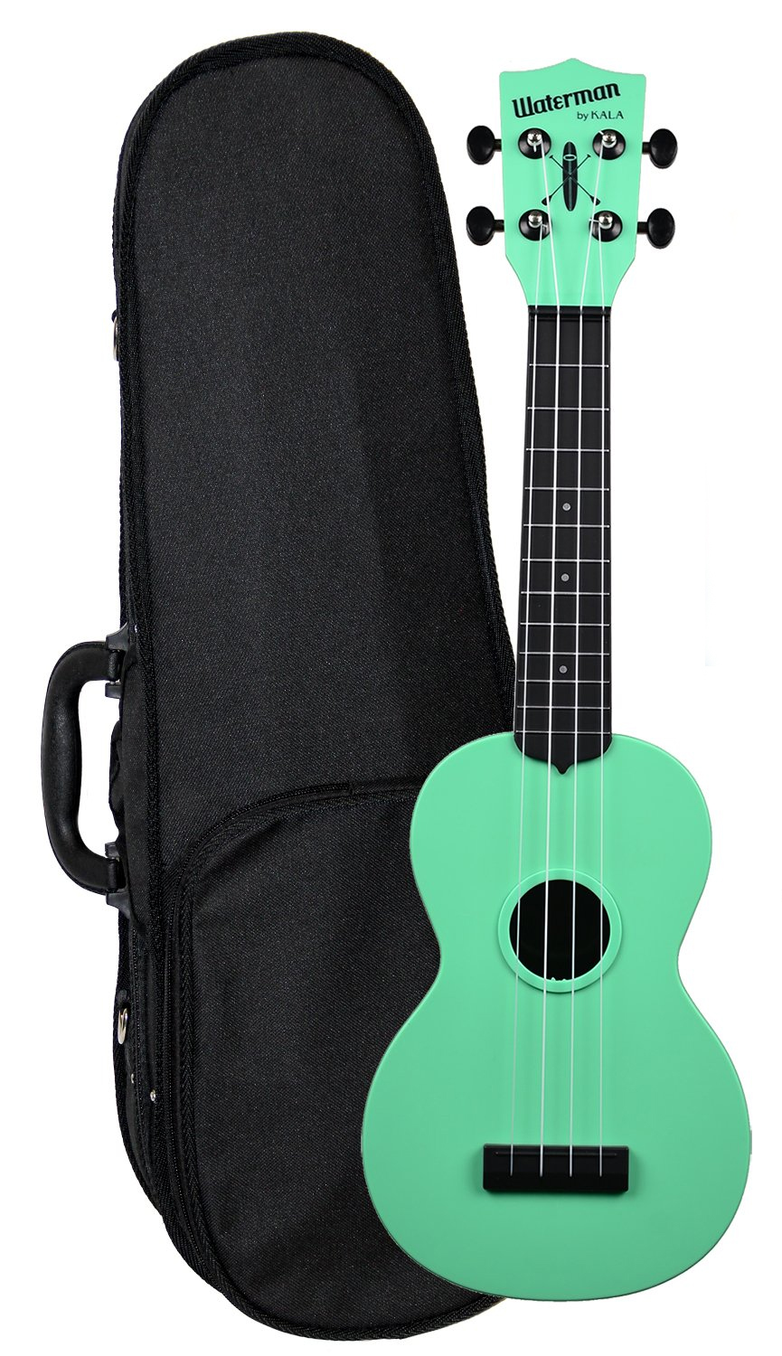 Waterman by Kala KA-SWB-GN Seafoam Green Matte Soprano Ukulele по цене 4&nbsp;710 ₽