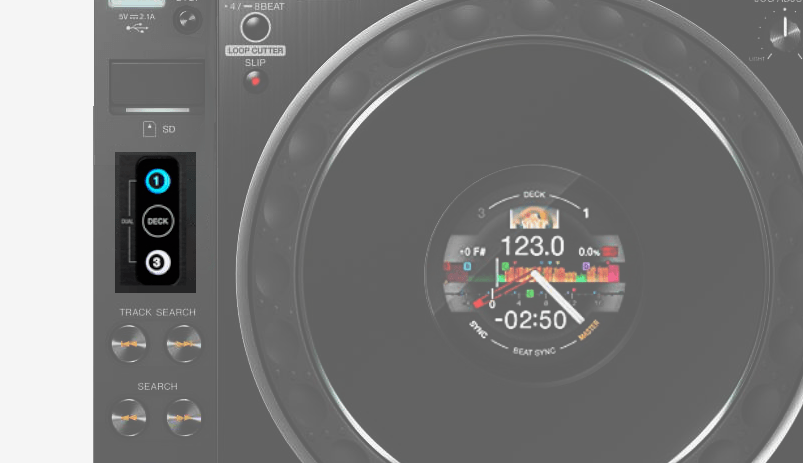 Двухслойность CDJ-3000