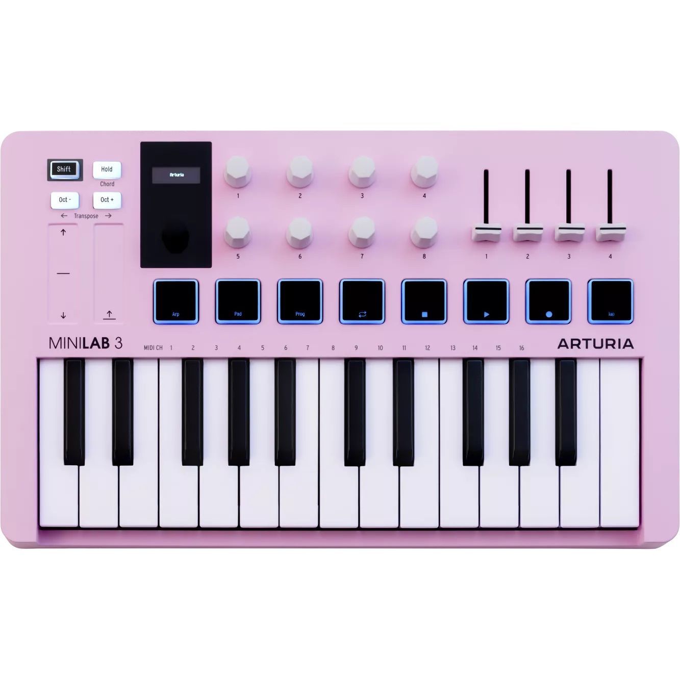 Arturia MiniLAB 3 Rose Quartz по цене 10&nbsp;660 ₽