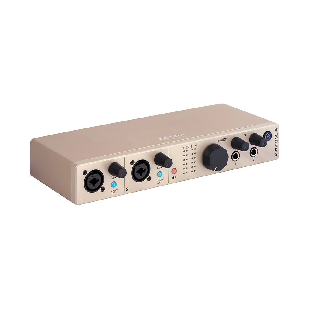 Arturia MiniFuse 4 Champagne Edition по цене 23&nbsp;990 ₽