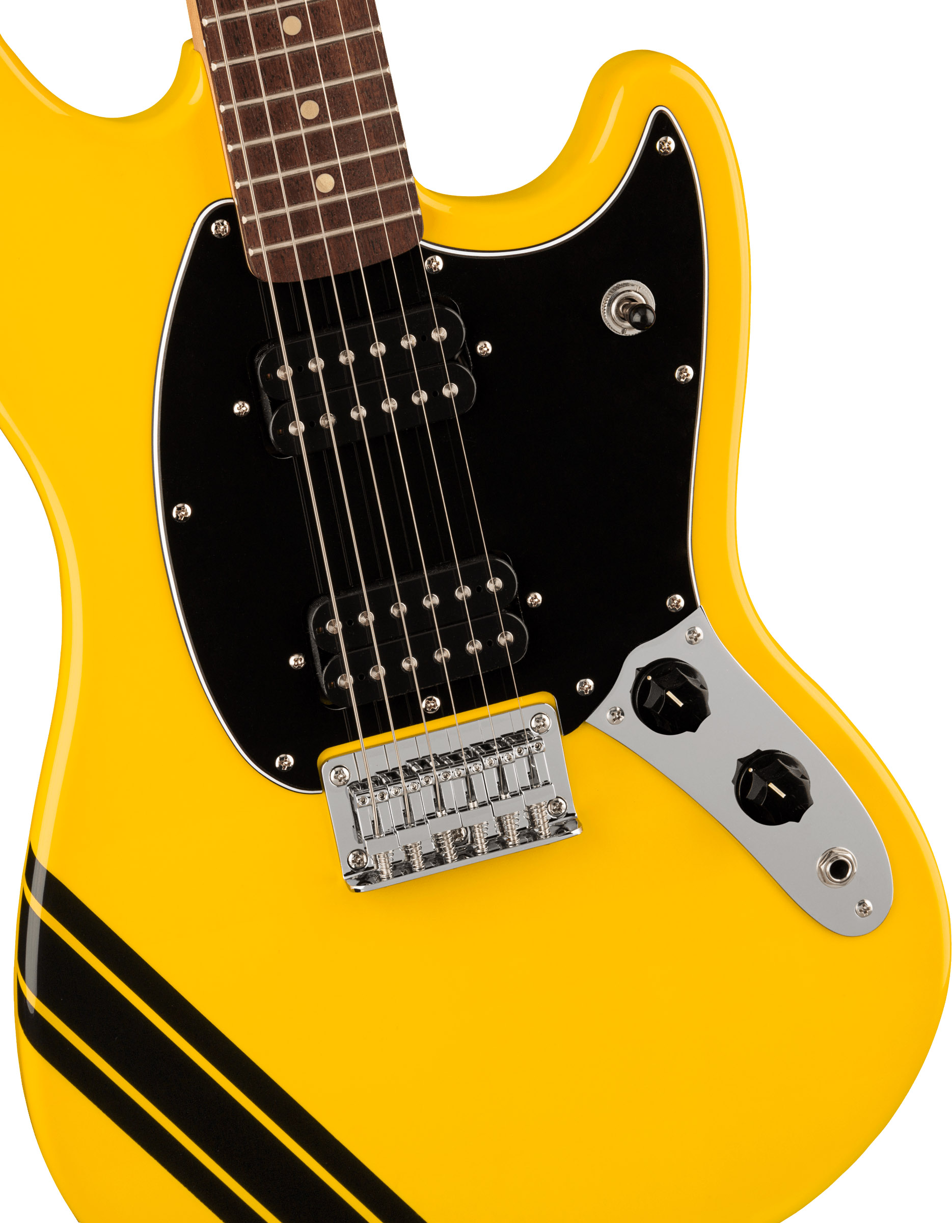 Fender Squier Bullet Mustang HH COMP Graffiti Yellow по цене 21&nbsp;670 ₽