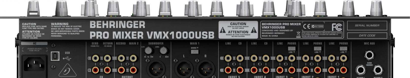 Behringer VMX1000USB по цене 26&nbsp;820 ₽