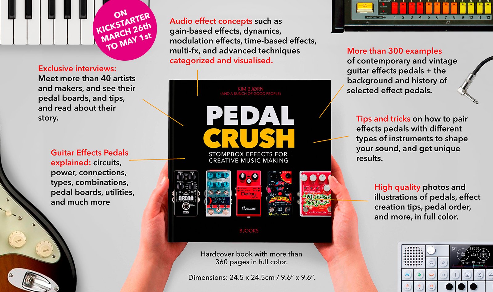 BJOOKS Pedal Crush - Stompbox Effects For Creative Music Making по цене 7&nbsp;760 ₽