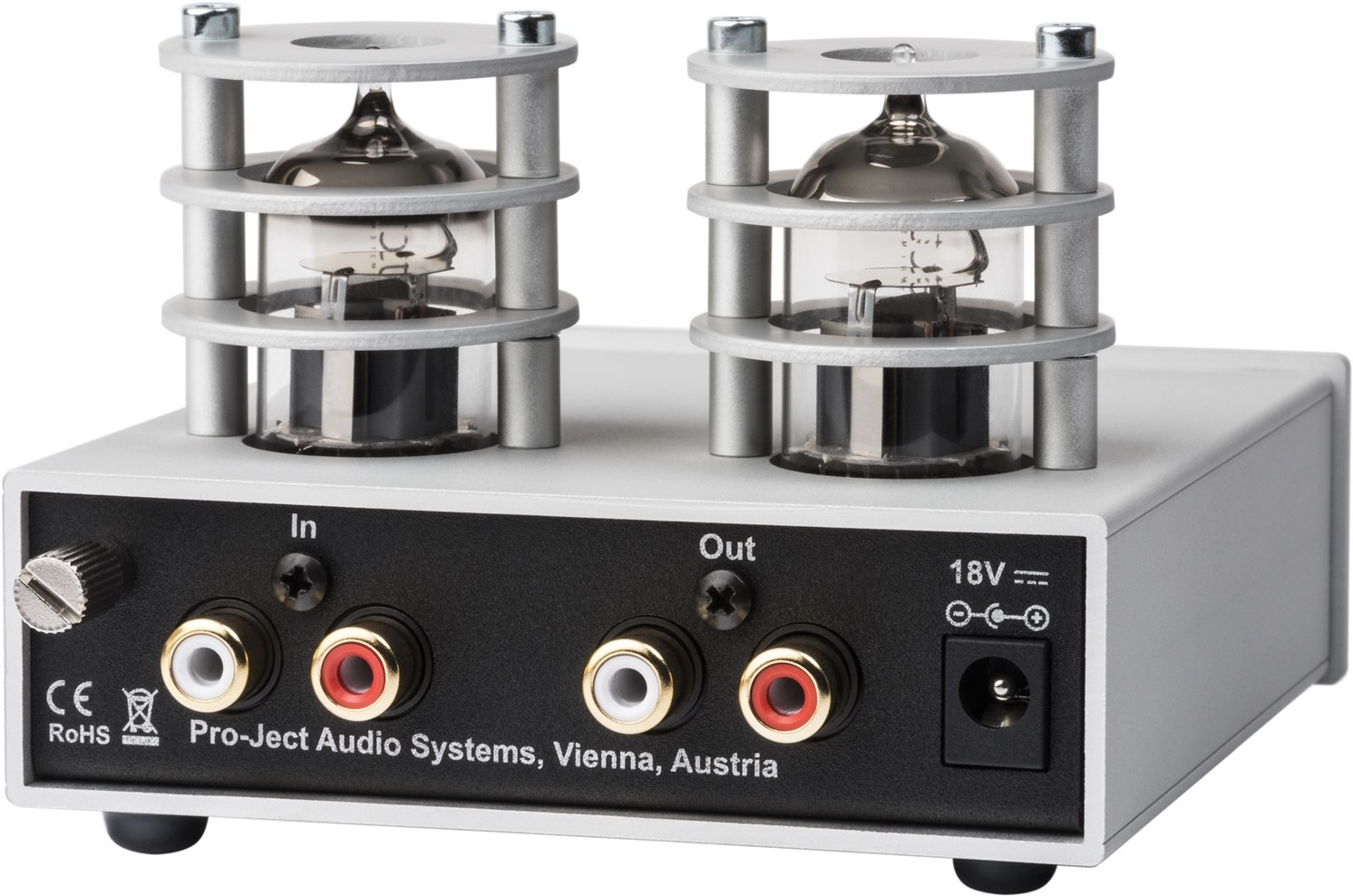 Pro-Ject Tube Box S2 Silver по цене 75&nbsp;730 ₽