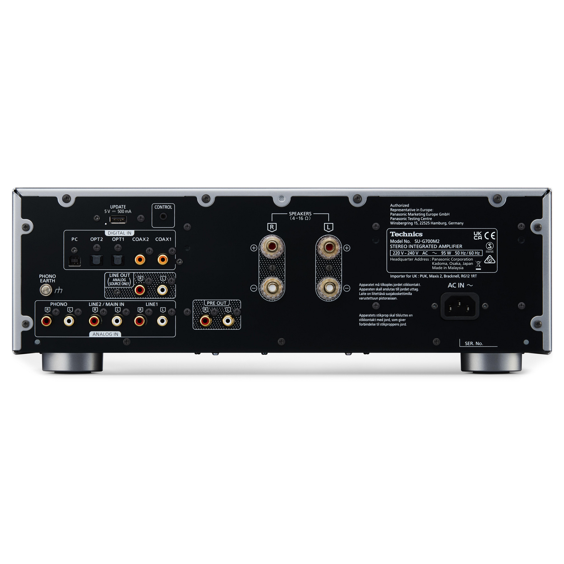 Technics SU-G700 MK2 Black по цене 482&nbsp;930 ₽