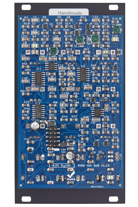 AJH Synth MiniMod Ring SM black по цене 50&nbsp;200 ₽
