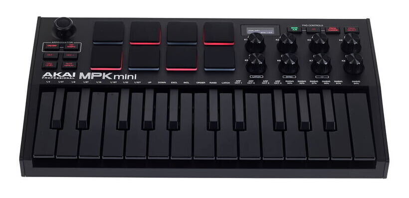 AKAI PRO MPK Mini MK3 Black по цене 10&nbsp;750.00 ₽