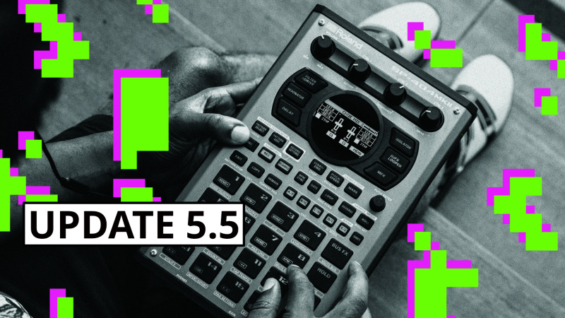 Roland SP-404MKII получил долгожданную функцию сайдчейн-компрессии