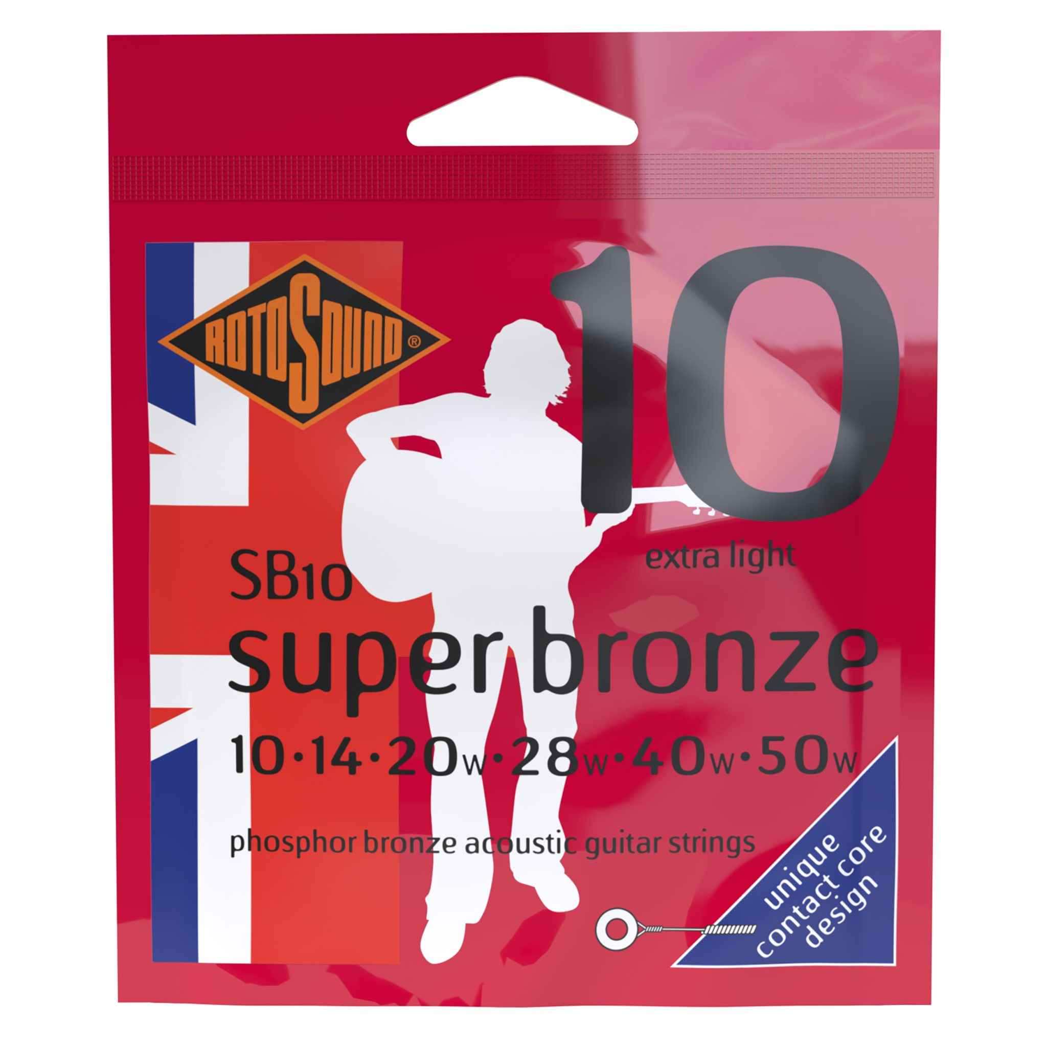 Rotosound SB10 Strings Phosphor Bronze по цене 880 ₽