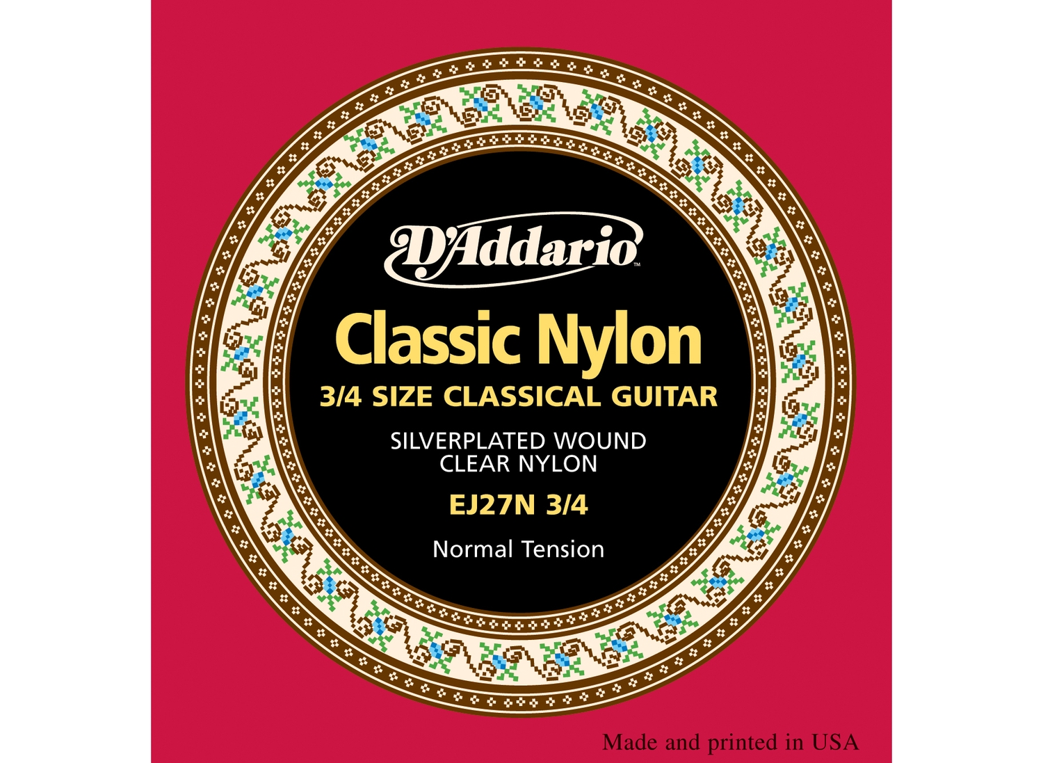 D'Addario EJ27N 3/4 по цене 950 ₽