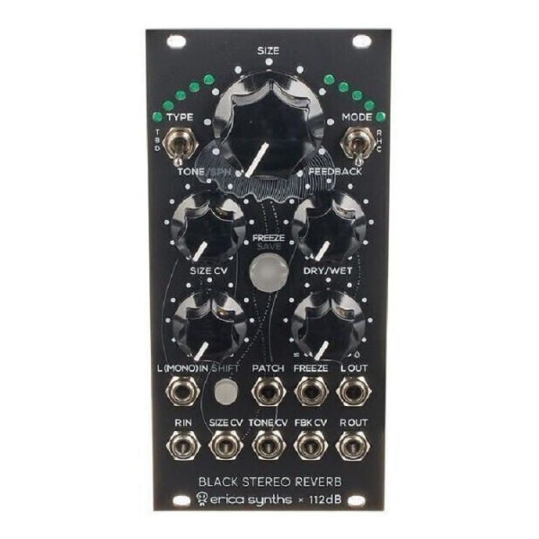 Erica Synths Black Stereo Reverb по цене 40&nbsp;960 ₽