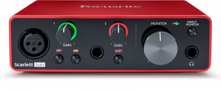 FOCUSRITE Scarlett Solo 3rd Gen по цене 17&nbsp;890 ₽