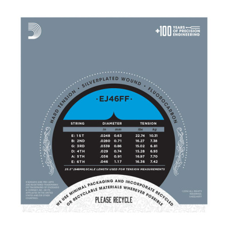 D'Addario EJ46FF по цене 2&nbsp;970 ₽