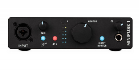 Arturia MiniFuse 1 Black по цене 9&nbsp;860 ₽