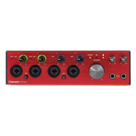 Focusrite Clarett+ 4Pre USB по цене 69&nbsp;680 ₽