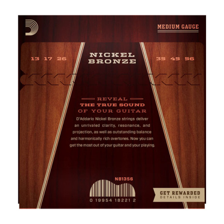 D'Addario NB1356 по цене 1&nbsp;350 ₽