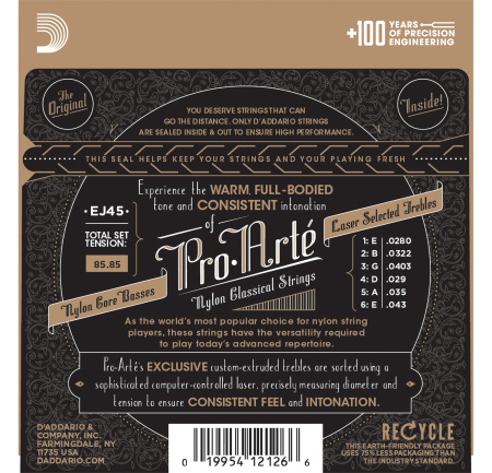 D'Addario EJ45 по цене 1&nbsp;490 ₽