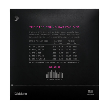 D'Addario NYXL45130 по цене 7&nbsp;290 ₽