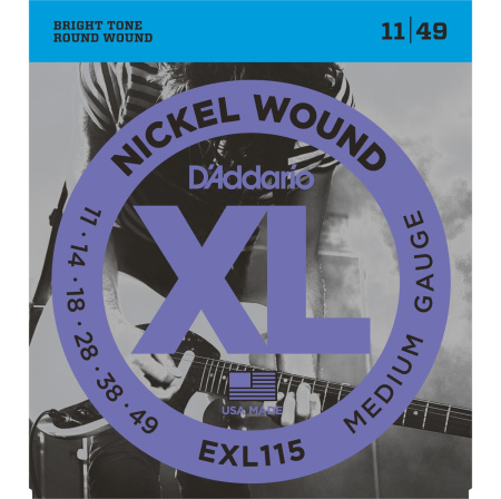 D'Addario EXL115 по цене 870 ₽