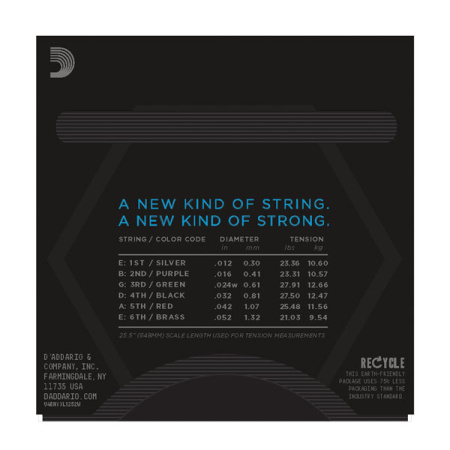 D'Addario NYXL1252W по цене 1&nbsp;030 ₽