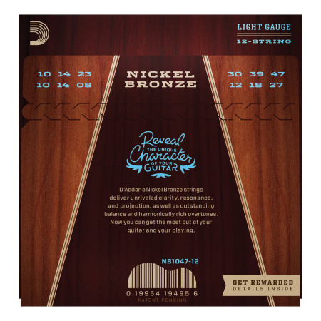 D'Addario NB1047-12 по цене 1&nbsp;590 ₽