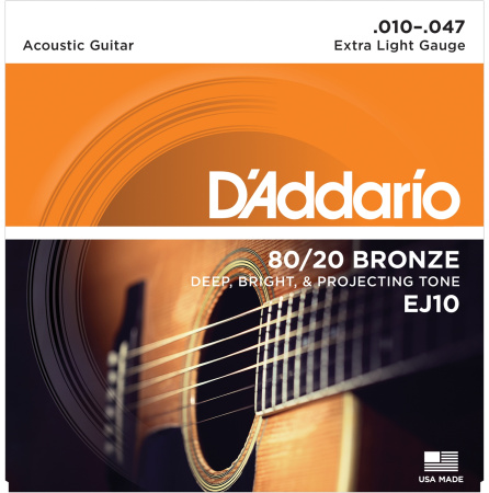 D'Addario EJ10 по цене 790 ₽