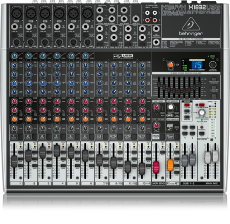 Behringer XENYX X1832USB по цене 28&nbsp;640 ₽