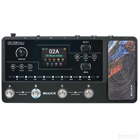 Mooer GE150 Pro Li Black по цене 13&nbsp;780 ₽