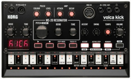 Korg Volca Kick по цене 19&nbsp;890 ₽