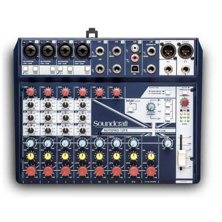 Soundcraft Notepad-12FX по цене 42&nbsp;990 ₽