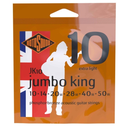  Rotosound JK10 Strings Phosphor Bronze по цене 1&nbsp;190 ₽