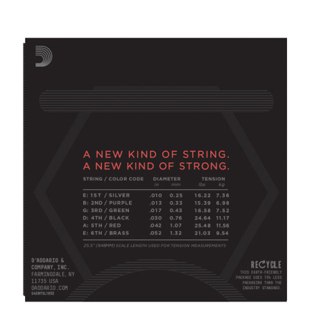 D'Addario NYXL1052 по цене 2&nbsp;590 ₽