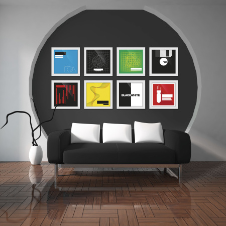 Glorious Vinyl Frame Set 12" White по цене 5&nbsp;260 ₽