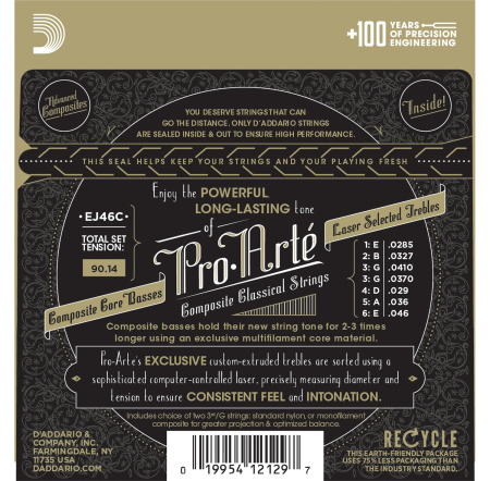 D'Addario EJ46C по цене 1&nbsp;750 ₽