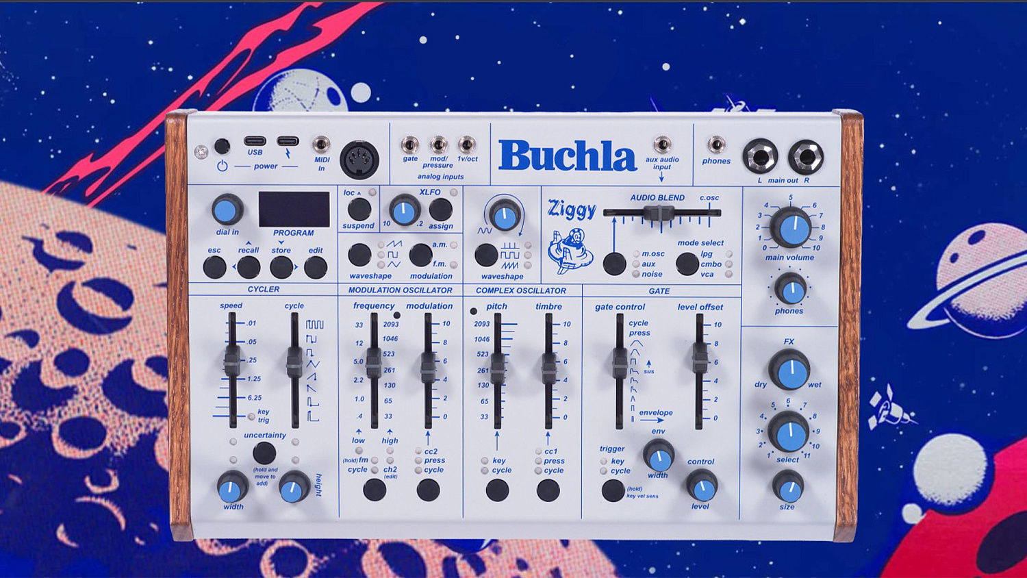 Ziggy — новый настольный West Coast синтезатор от Buchla