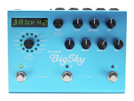 Strymon BigSky Multi Reverb по цене 71&nbsp;680 ₽