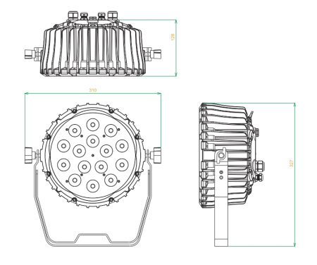 Involight LEDPAR154W по цене 28&nbsp;730 ₽